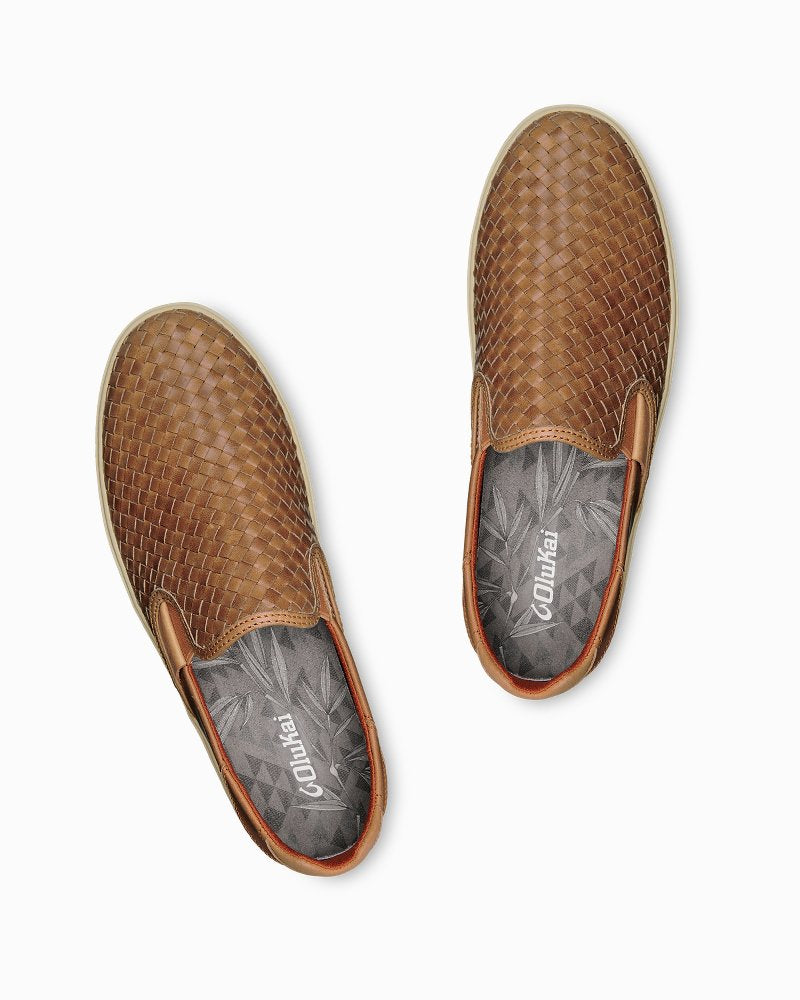 OluKai® Lae'ahi Lauhala Slip-On Sneakers Fox | Tommy Bahama Special Offer - OluKai® Lae'ahi Lauhala Slip-On Sneakers