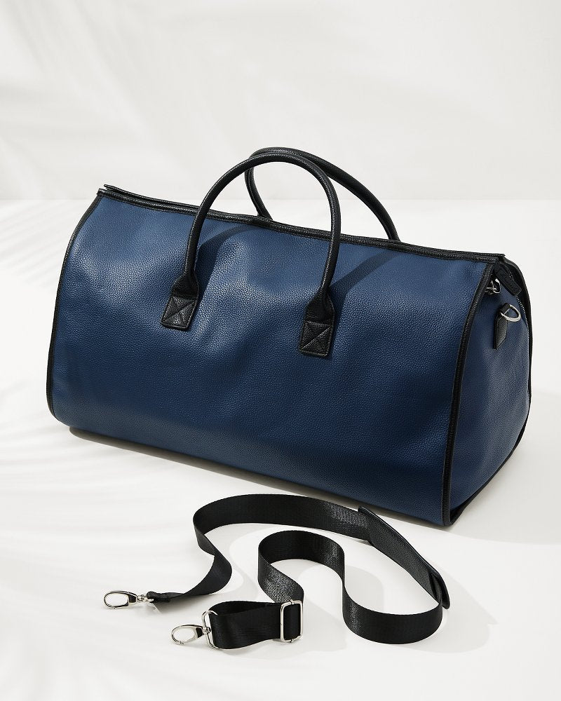 Siena 2-in-1 Garment Duffel Bag Navy | Tommy Bahama Signature - Siena 2-in-1 Garment Duffel Bag