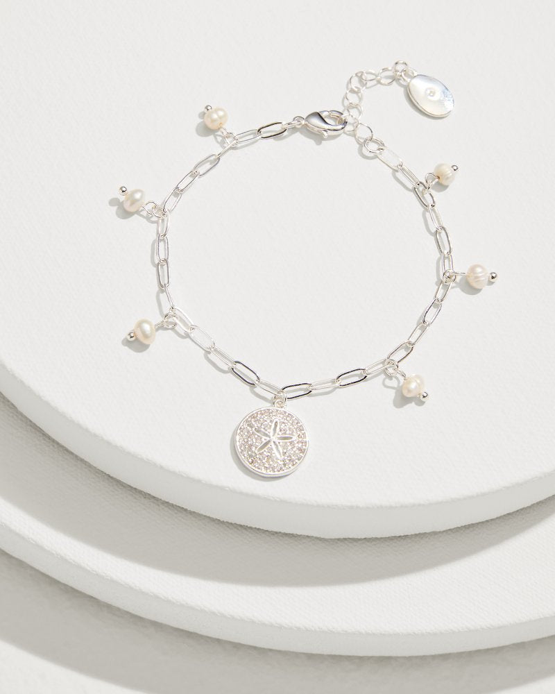 Marco Island Starfish Charm Bracelet Silver | Tommy Bahama Recommended - Marco Island Starfish Charm Bracelet