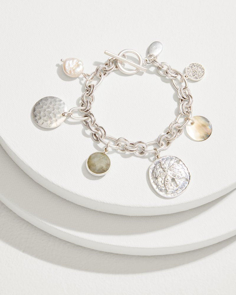 Marco Island Charm Bracelet Silver | Tommy Bahama Best Seller - Marco Island Charm Bracelet