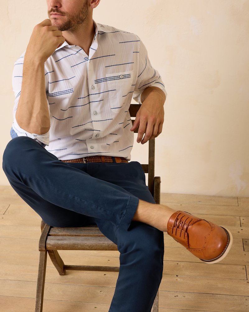 Big & Tall Boracay Flat-Front Chino Pants Maritime | Tommy Bahama New - Big & Tall Boracay Flat-Front Chino Pants