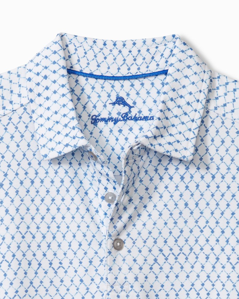 Big & Tall Diamond Peak IslandZone® Polo Palace Blue | Tommy Bahama Everyday - Big & Tall Diamond Peak IslandZone® Polo