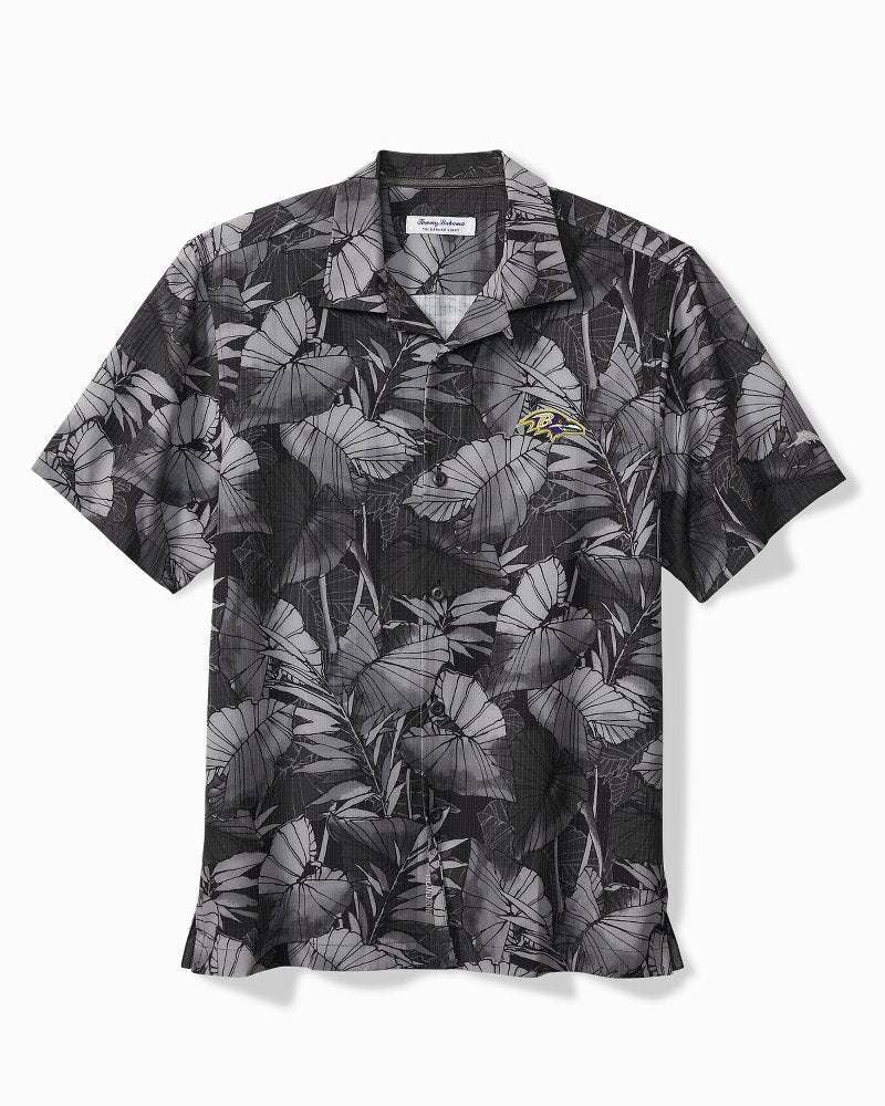 Big & Tall NFL Bahama Coast Nuevo Fronds IslandZone® Shirt baltimore_ravens | Tommy Bahama Featured - Big & Tall NFL Bahama Coast Nuevo Fronds IslandZone® Shirt