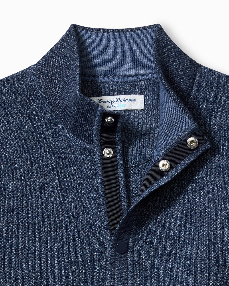 Big & Tall Coolside Course IslandZone® Sweater Vest Navy | Tommy Bahama Best Price - Big & Tall Coolside Course IslandZone® Sweater Vest