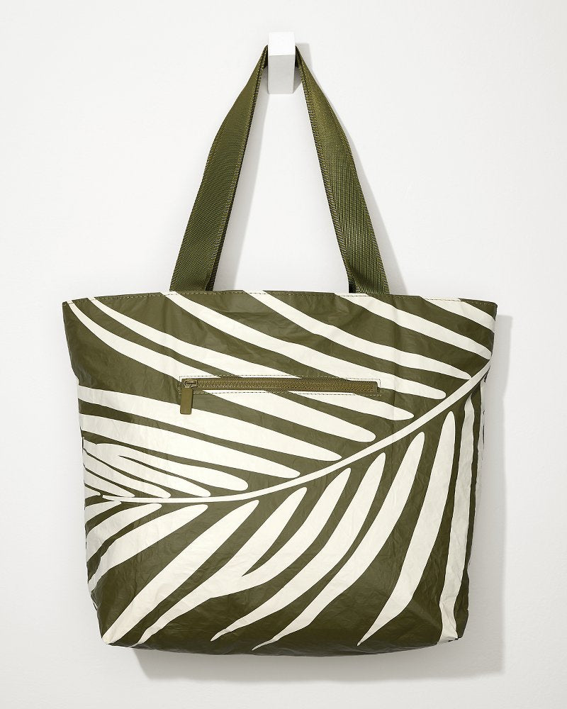Aloha Collection Shade Day Tripper Tote Creme/Olive | Tommy Bahama Deals - Aloha Collection Shade Day Tripper Tote