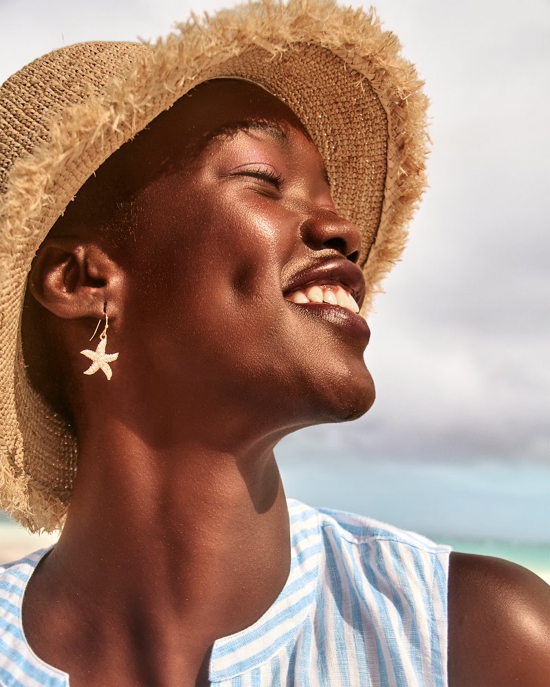 Island Essence Gold Starfish Earrings Gold | Tommy Bahama Customer Favorite - Island Essence Gold Starfish Earrings