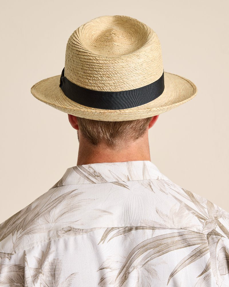 Mid-Brim Trilby Fedora Hat Ivory | Tommy Bahama Signature - Mid-Brim Trilby Fedora Hat