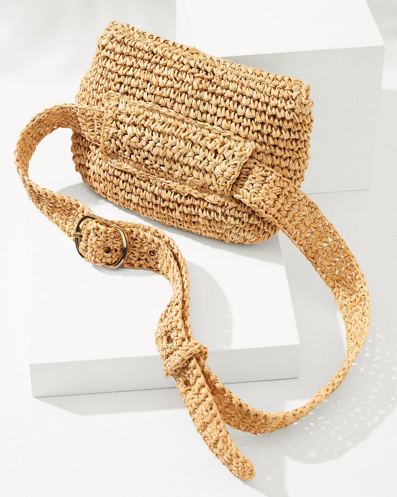 5-in-1 Raffia Belt Bag Natural | Tommy Bahama Classic - 5-in-1 Raffia Belt Bag