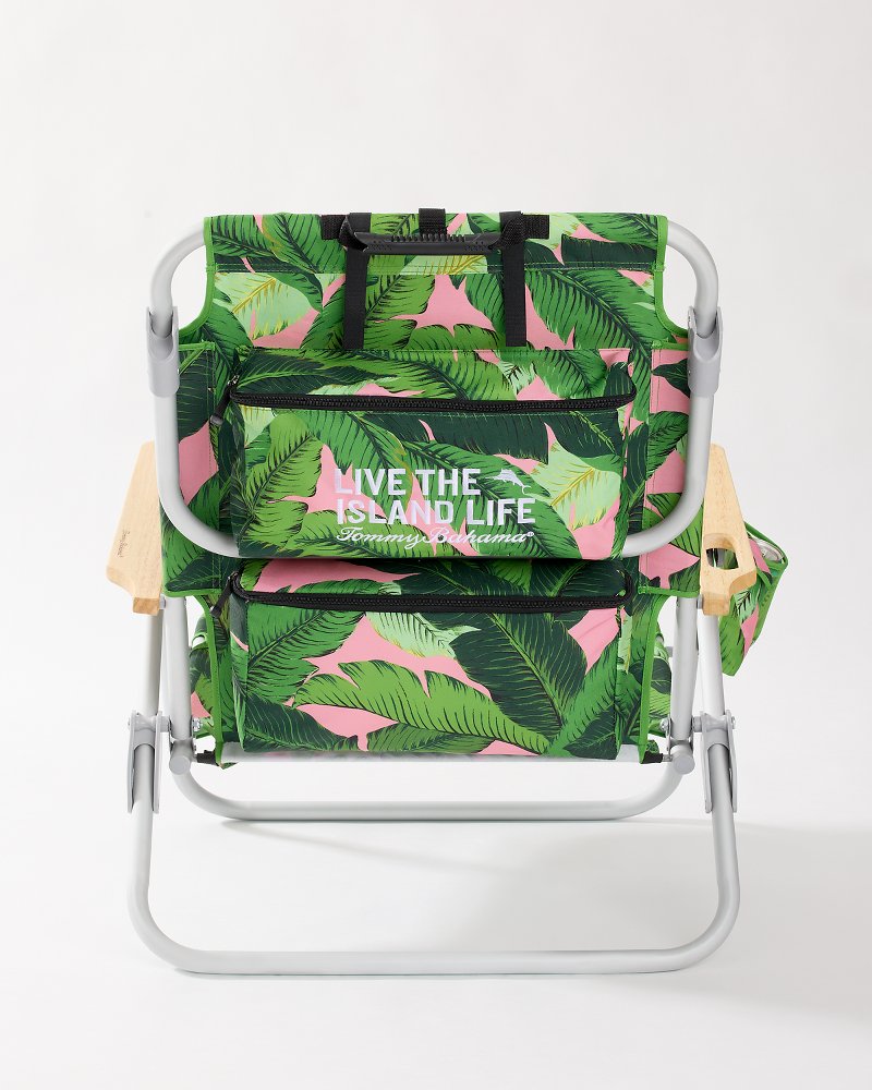 Tommy Bahama Swaying Fronds Deluxe Backpack Beach Chair Multicolor | Tommy Bahama Everyday - Tommy Bahama Swaying Fronds Deluxe Backpack Beach Chair
