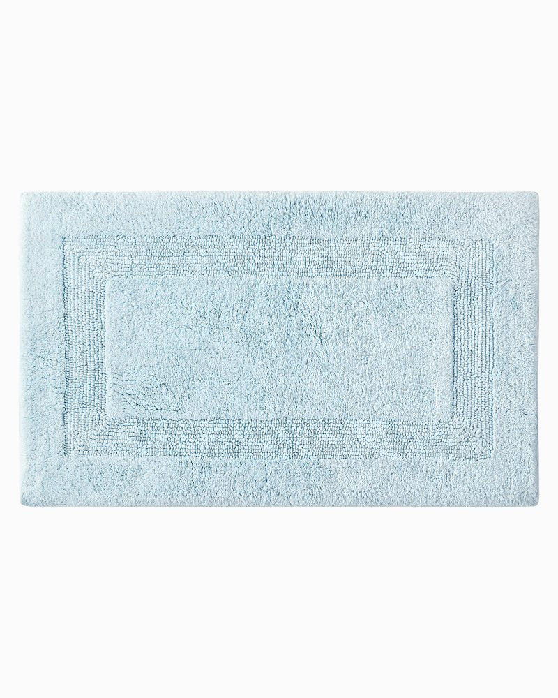 Long Branch Reversible Bath Rug Sky Blue | Tommy Bahama Special Offer - Long Branch Reversible Bath Rug