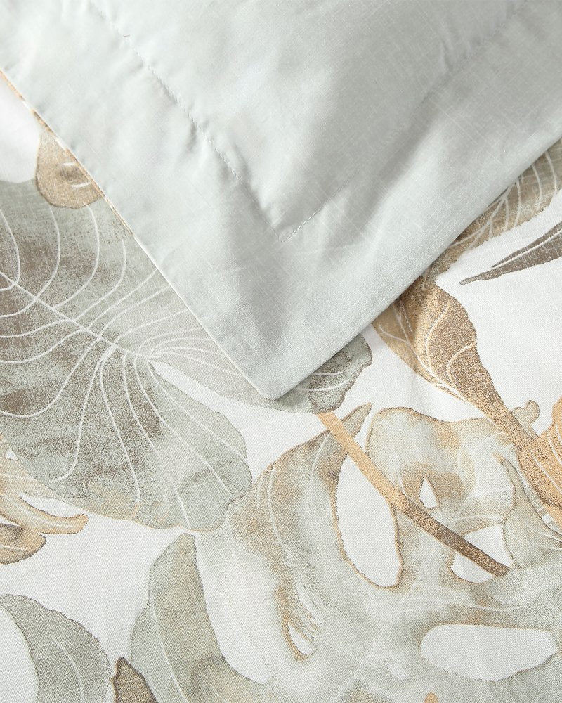 Raw Coast 5-Piece Full/Queen Comforter Set Green | Tommy Bahama Sale - Raw Coast 5-Piece Full/Queen Comforter Set