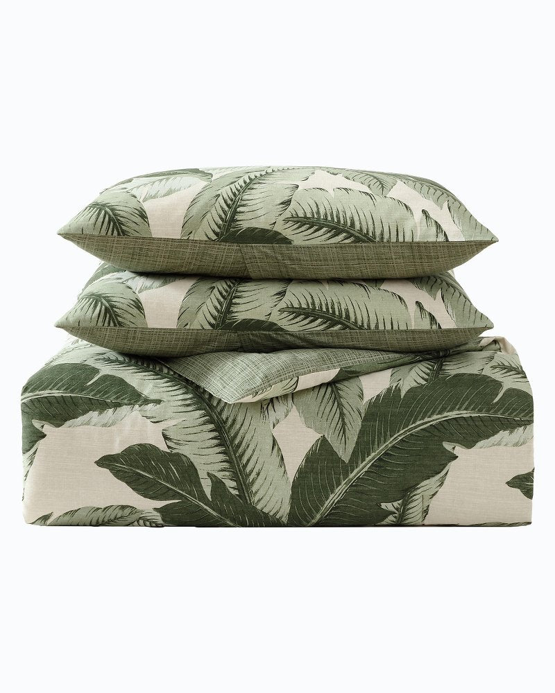 Vintage Palms 3-Piece King Comforter Set Jungle | Tommy Bahama Quality - Vintage Palms 3-Piece King Comforter Set