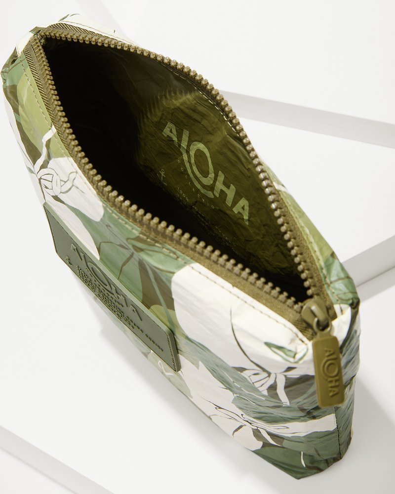 Aloha Collection Ginger Camo Small Pouch Scope/Olive | Tommy Bahama Popular - Aloha Collection Ginger Camo Small Pouch