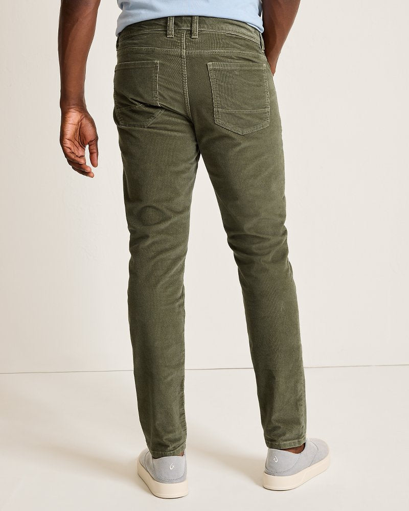 Sea Coast Corduroy 5-Pocket Pants Beetle Green | Tommy Bahama Smart Buy - Sea Coast Corduroy 5-Pocket Pants