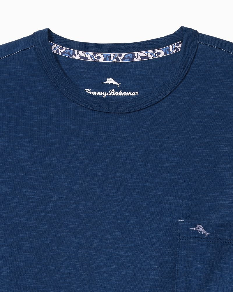 Bali Beach Crew T-Shirt Bering Blue | Tommy Bahama Classic - Bali Beach Crew T-Shirt