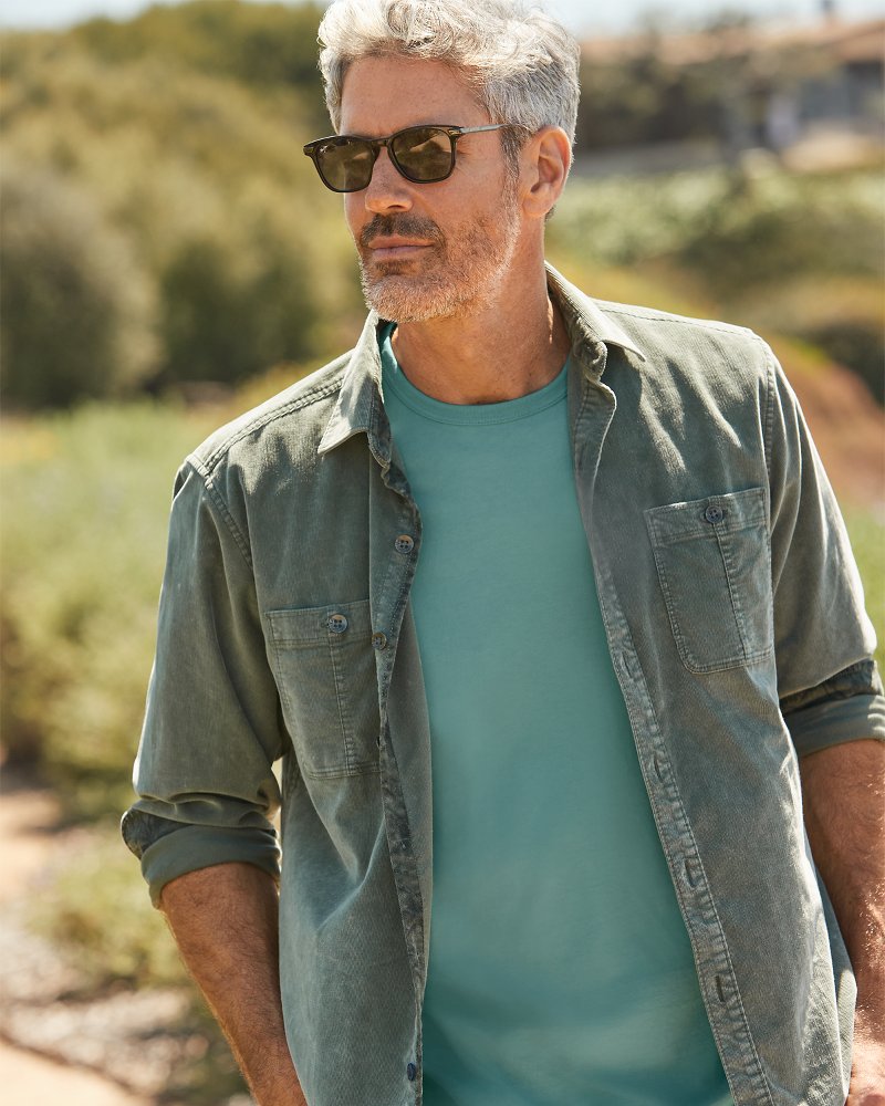 Paradise Pima T-Shirt Sea Spray | Tommy Bahama Latest - Paradise Pima T-Shirt