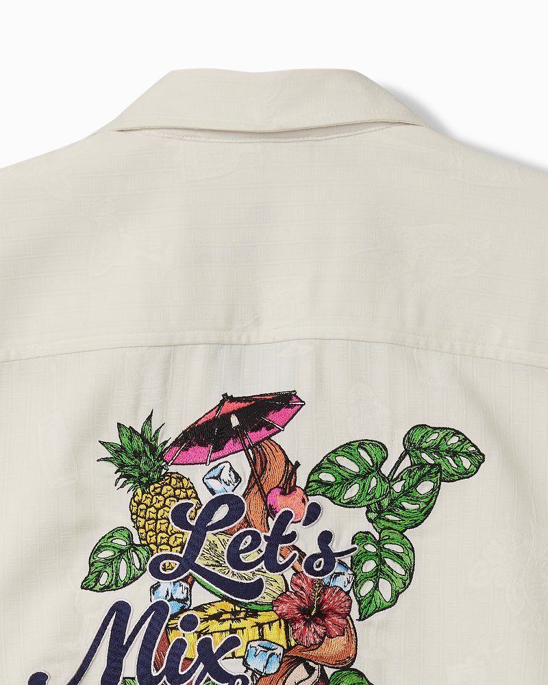 Let's Mix & Mingle Silk Camp Shirt Continental | Tommy Bahama Value - Let's Mix & Mingle Silk Camp Shirt