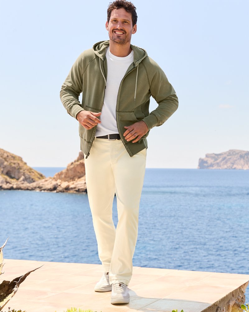 Boracay Flat-Front Chino Pants Bleached Sand | Tommy Bahama Premium - Boracay Flat-Front Chino Pants