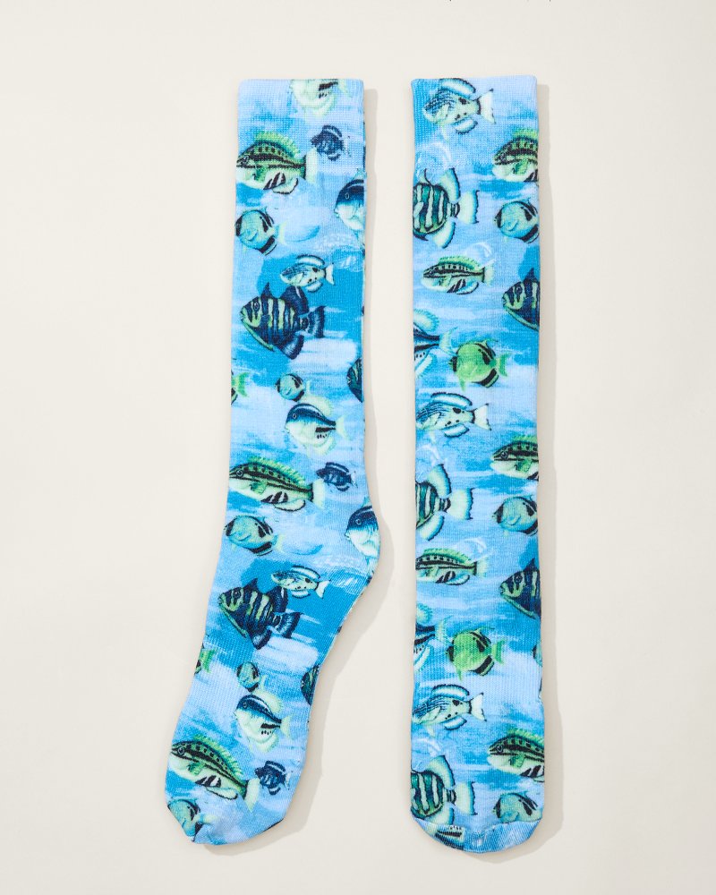 Something's Fishy Socks Campanula | Tommy Bahama Best Price - Something's Fishy Socks