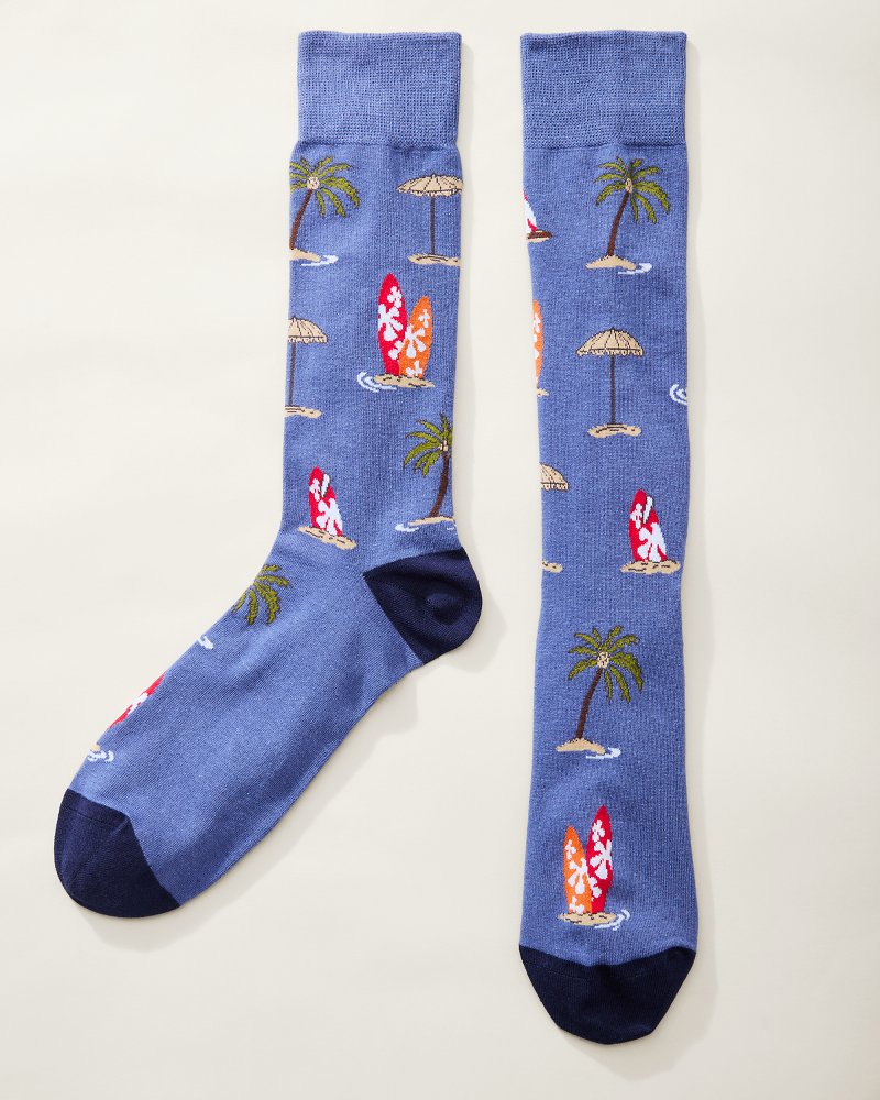 Shore Thing Socks Shell Grey | Tommy Bahama Smart Buy - Shore Thing Socks
