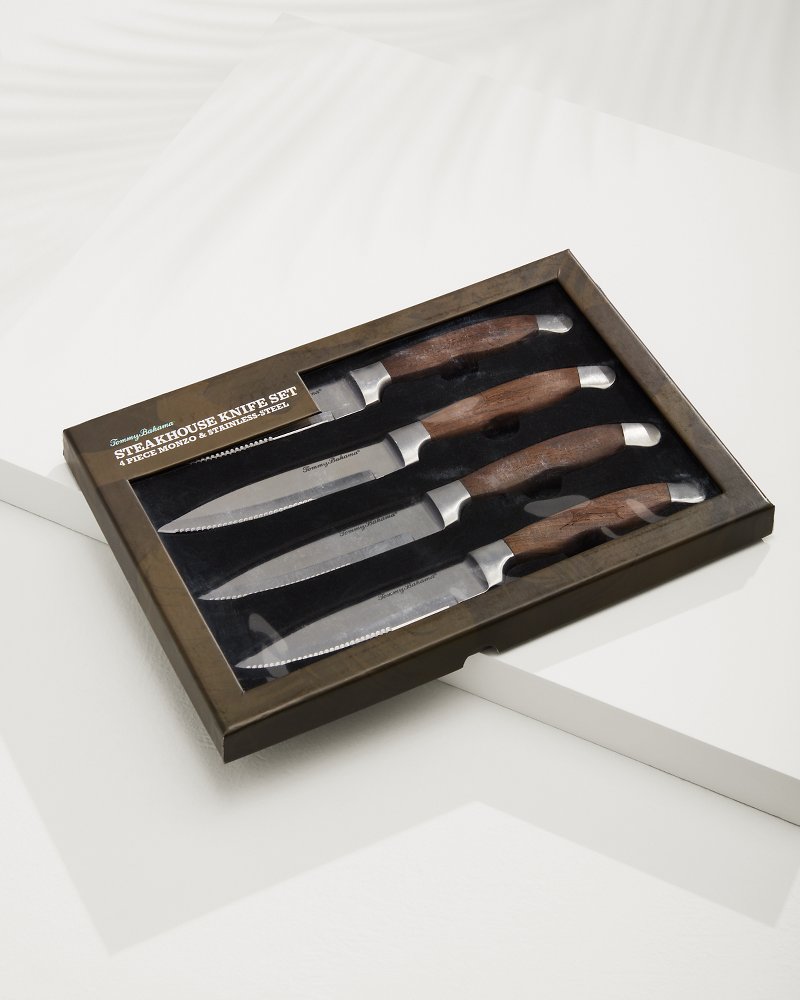 Monzo Wood Knife Set - Set of 4 Monzo Wood | Tommy Bahama Best Seller - Monzo Wood Knife Set - Set of 4