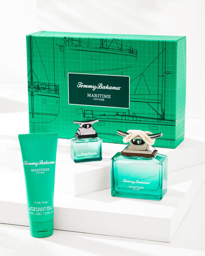 Maritime Voyage 3-Piece Cologne Gift Set Multicolor | Tommy Bahama Customer Favorite - Maritime Voyage 3-Piece Cologne Gift Set