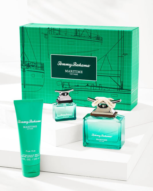Maritime Voyage 3-Piece Cologne Gift Set Multicolor | Tommy Bahama Customer Favorite - Maritime Voyage 3-Piece Cologne Gift Set