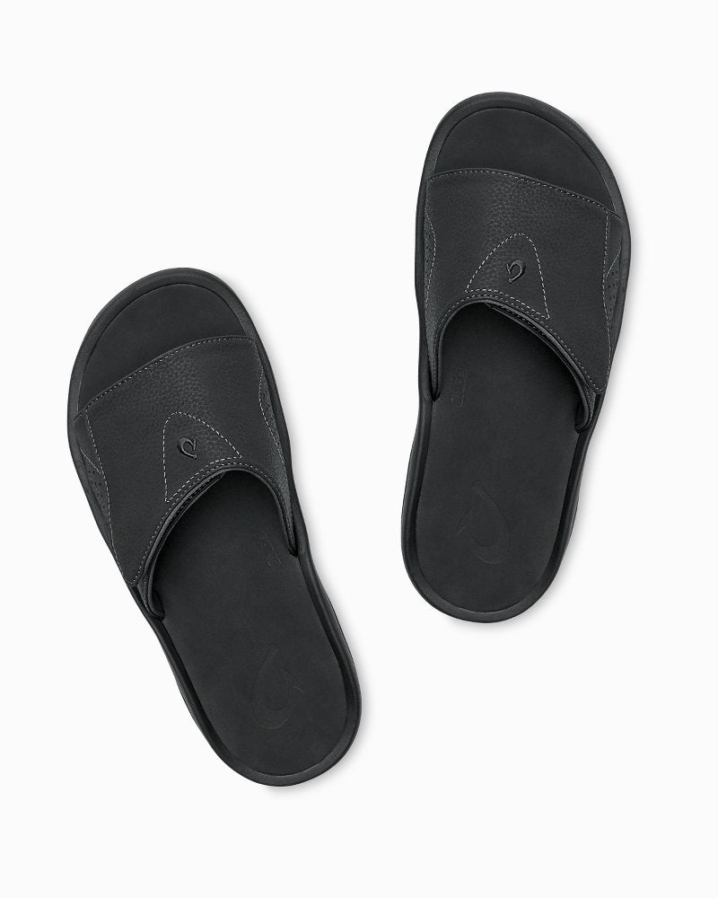 OluKai® Nalu Slide Sandals Black | Tommy Bahama Best Price - OluKai® Nalu Slide Sandals
