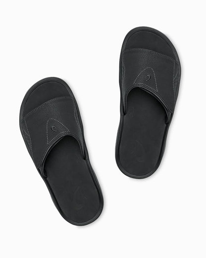 OluKai® Nalu Slide Sandals Black | Tommy Bahama Best Price - OluKai® Nalu Slide Sandals