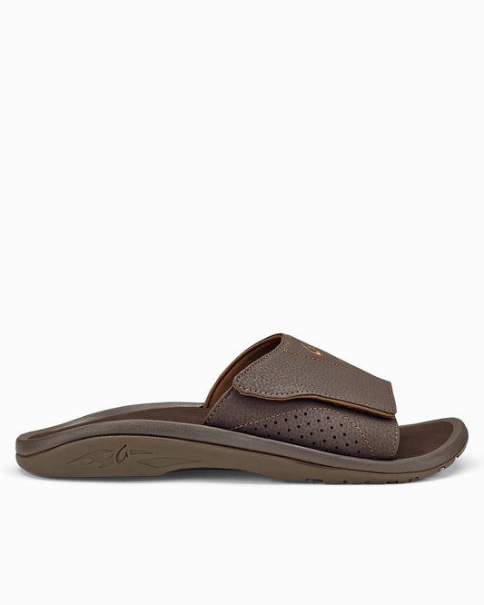OluKai® Nalu Slide Sandals Dark Java | Tommy Bahama Trusted - OluKai® Nalu Slide Sandals