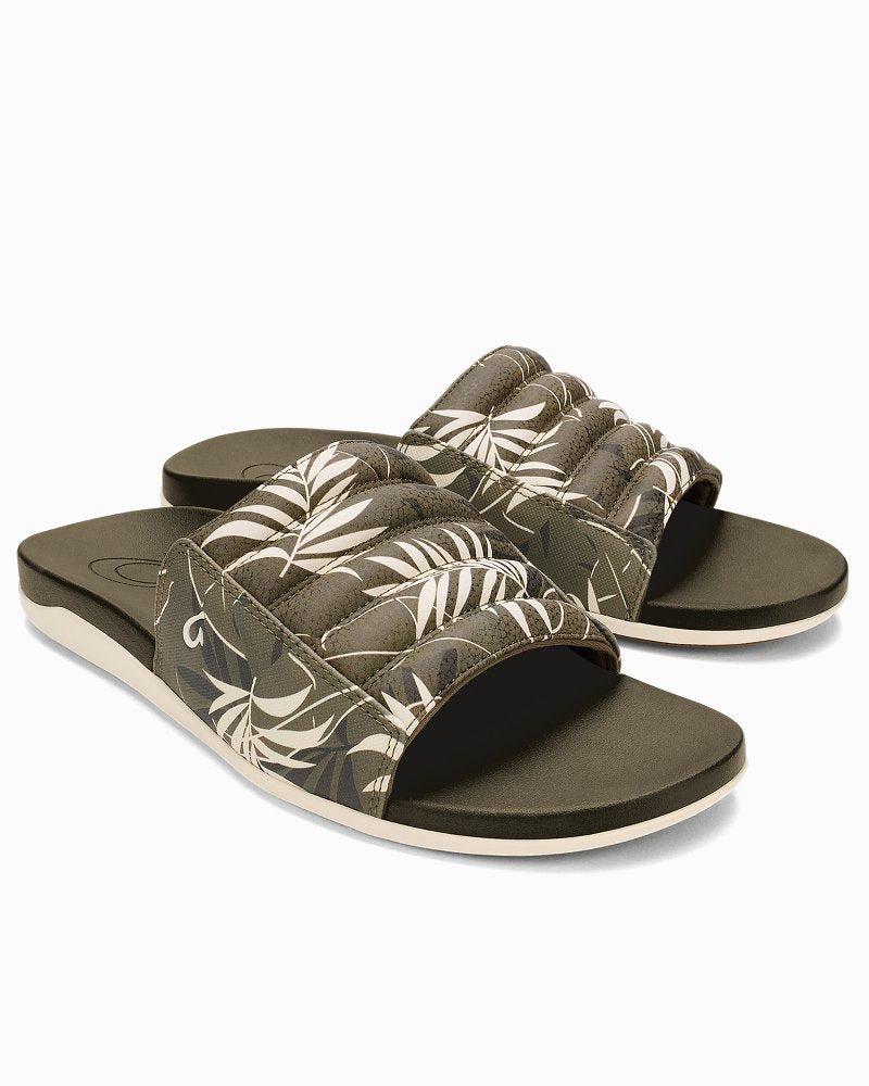 OluKai® Maha 'Olu Slides Hunter | Tommy Bahama Great Value - OluKai® Maha 'Olu Slides
