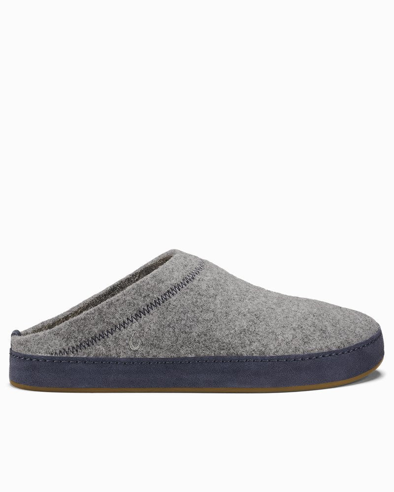 OluKai® Hāmani Hulu Felt Mules Graphite | Tommy Bahama Value - OluKai® Hāmani Hulu Felt Mules