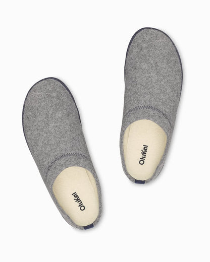 OluKai® Hāmani Hulu Felt Mules Graphite | Tommy Bahama Value - OluKai® Hāmani Hulu Felt Mules