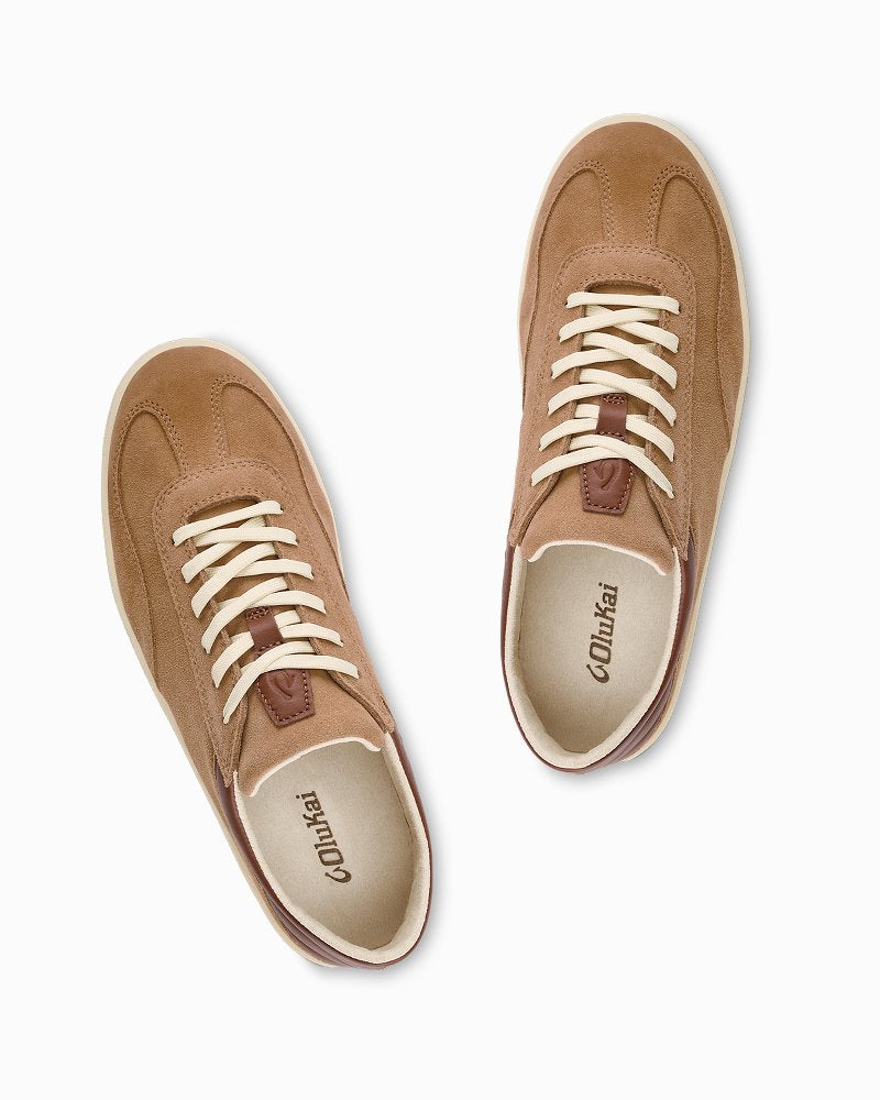 OluKai® Pūnini Suede Sneakers Tan | Tommy Bahama Recommended - OluKai® Pūnini Suede Sneakers