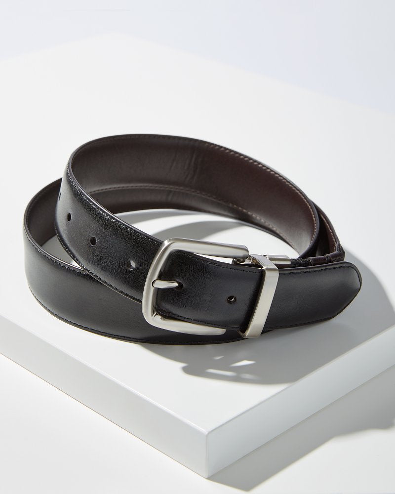 Reversible Performance Belt Brown/Black | Tommy Bahama Trusted - Reversible Performance Belt