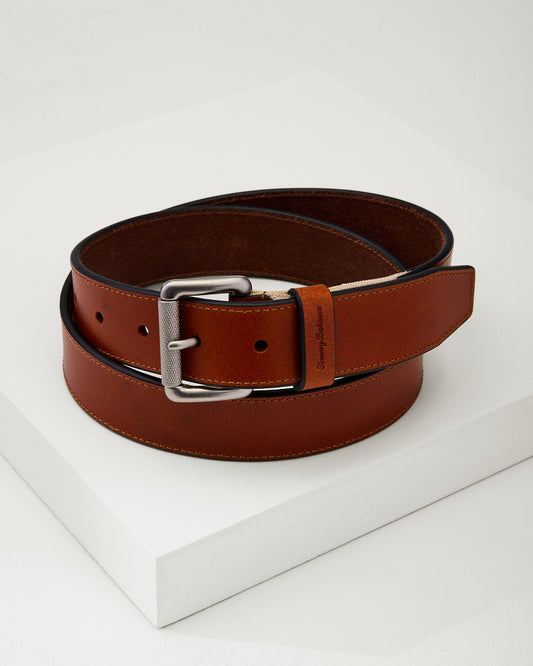 Stretch Tab Roller Belt Tan | Tommy Bahama Best Price - Stretch Tab Roller Belt