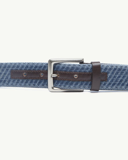 Canvas Webbed Belt Navy | Tommy Bahama Value - Canvas Webbed Belt