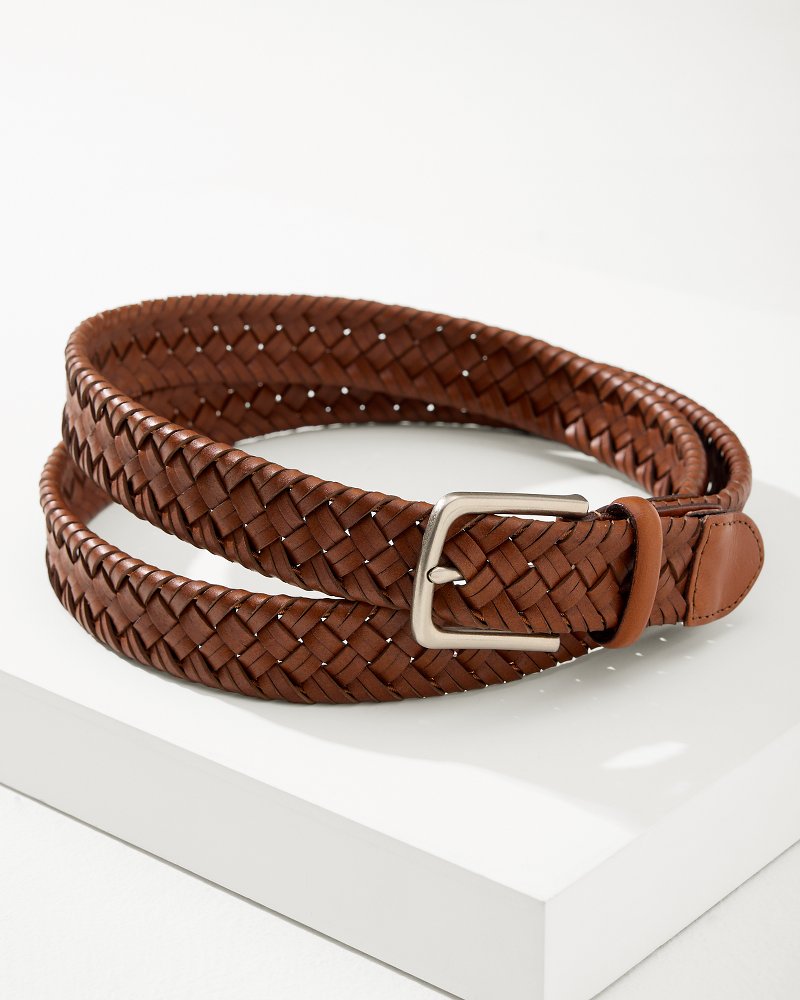 Stretch Braid Belt Tan | Tommy Bahama Essential - Stretch Braid Belt
