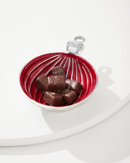Red Ornament Candy Dish Red | Tommy Bahama Quality - Red Ornament Candy Dish