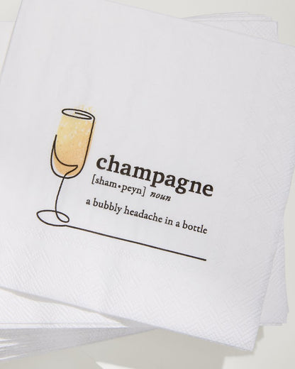 Champagne Cocktail Napkins White | Tommy Bahama Discount - Champagne Cocktail Napkins