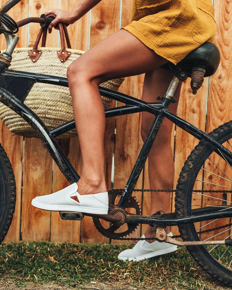 OluKai® Pehuea Slip-On Shoes Bright White | Tommy Bahama New - OluKai® Pehuea Slip-On Shoes