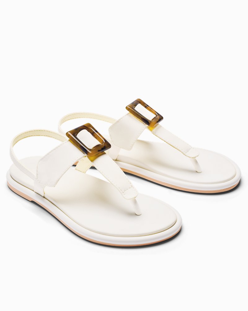 Olukai® La'I T-Bar Sandals White | Tommy Bahama Best Seller - Olukai® La'I T-Bar Sandals