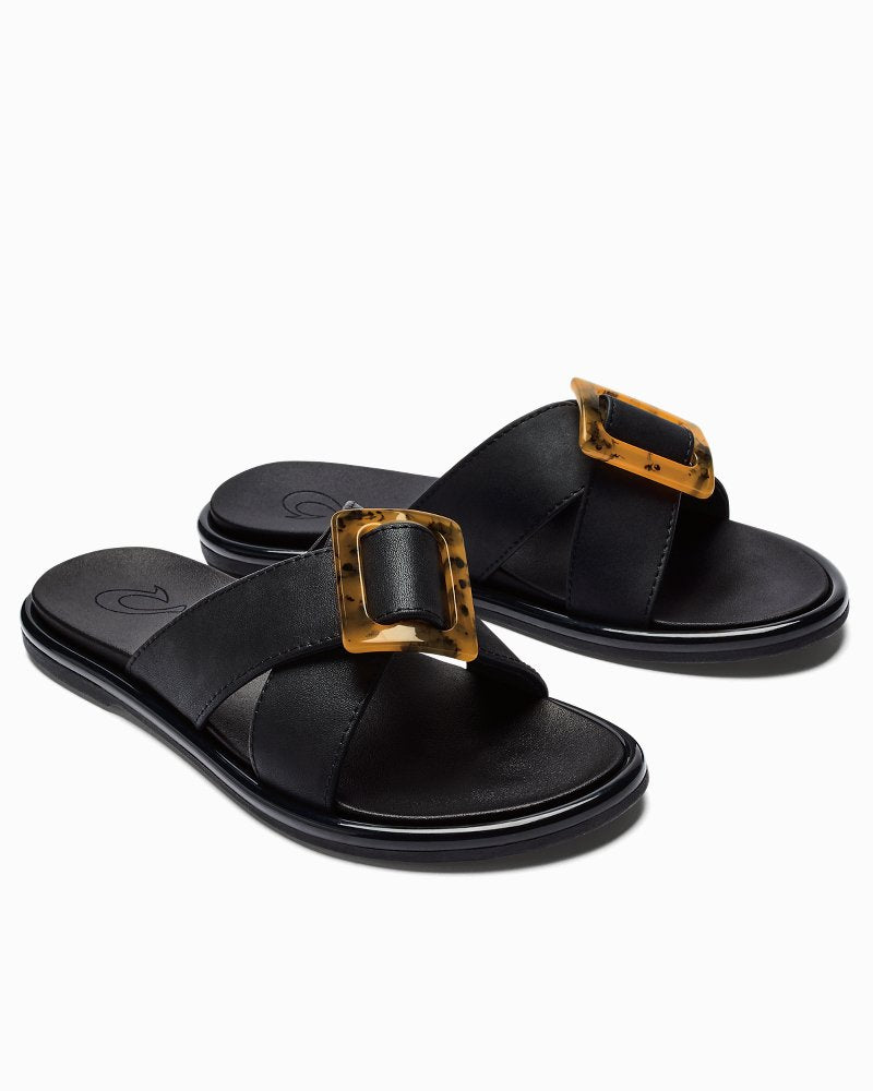 Olukai® La'I Slide Sandals Black | Tommy Bahama Trending - Olukai® La'I Slide Sandals