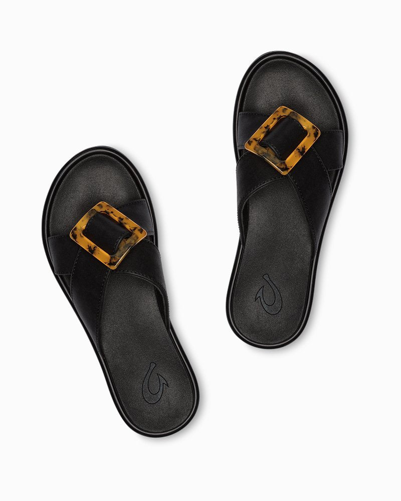 Olukai® La'I Slide Sandals Black | Tommy Bahama Trending - Olukai® La'I Slide Sandals