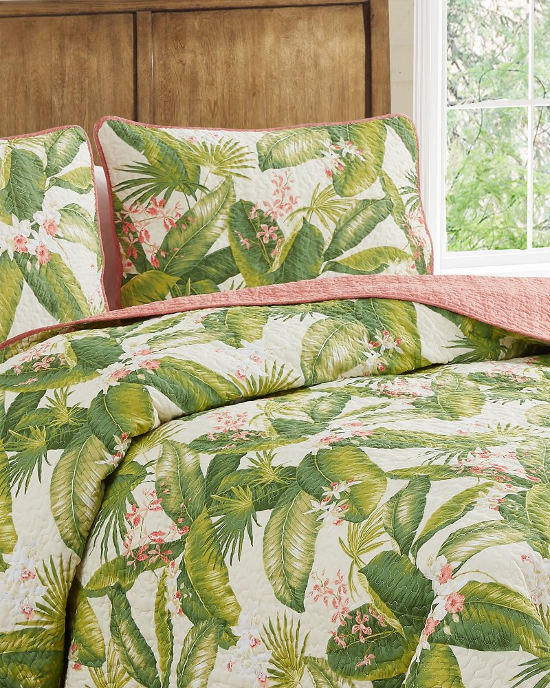 Aregada Dock 2-Piece Twin Quilt Set Brown | Tommy Bahama Best Seller - Aregada Dock 2-Piece Twin Quilt Set