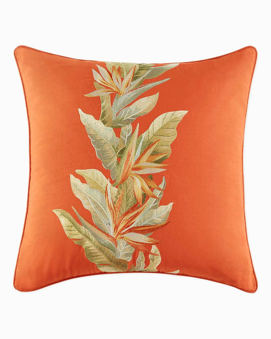 Birds of Paradise Decorative Pillow Red | Tommy Bahama Special Offer - Birds of Paradise Decorative Pillow