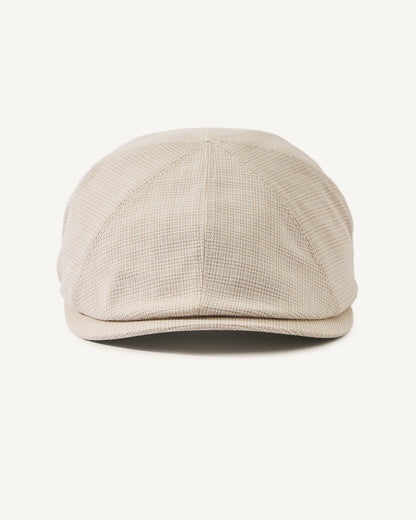 Jeth 8-Panel Cap Chalk Plaid | Tommy Bahama Value - Jeth 8-Panel Cap