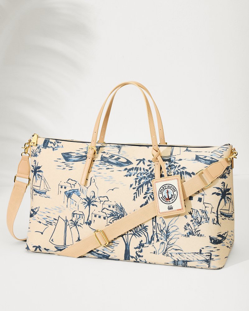 Daise Seascape Voyager Duffel Bag Daise Seascape | Tommy Bahama Trending - Daise Seascape Voyager Duffel Bag