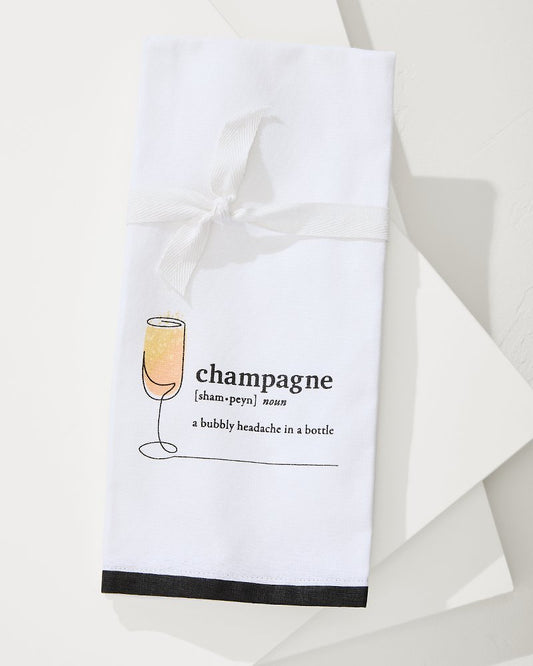Champagne Bar Towel White | Tommy Bahama Value - Champagne Bar Towel