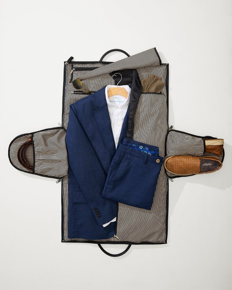 Capri Tan 2-in-1 Garment Duffel Bag Brown | Tommy Bahama Best Seller - Capri Tan 2-in-1 Garment Duffel Bag